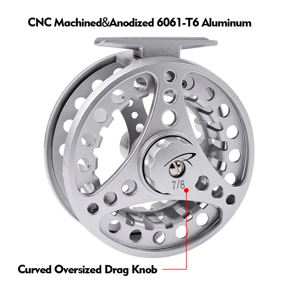 Precision Machined Alloy Fly Reel